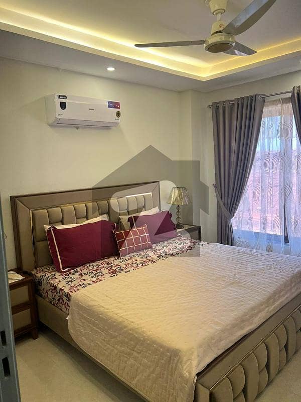 FURNISHED /NON FURNISHED 2,3 BED Bed Apartment (INCLUDING SEP SERVANT ROOM)With All Luxury Equipment's Available For Rent In Bahria Enclave Islamabad