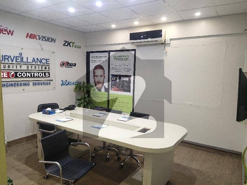 2200 Sq Ft Semi Furnished Office is available at main Shahra e Faisal 24/7 building