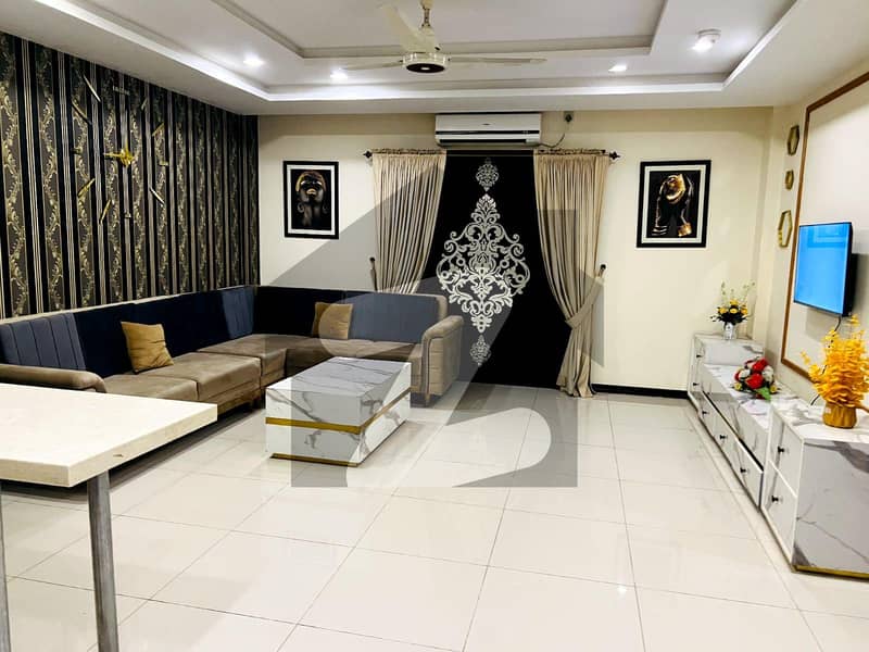Bahria Heights 1 Ext Fully Furnished Apartment Available For Rent Long Time Short Time
