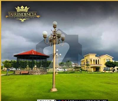 Taj Residencia Lilly Block 5 Marla All Dues Clear Possession Plot Ready To Construction Available For Sale