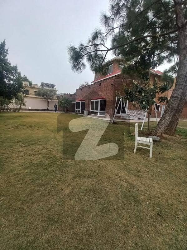 2.5 Kanal Double Storey House With Lawn For Rent.