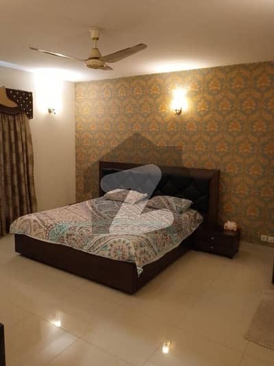 Only Fully Furnished Room In Bungalow Dha Phase 2 Common Kitchen Drawing Lounge