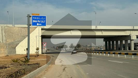 Best Investment 10Marla Plot For Sale In Dha Express Way Sector F