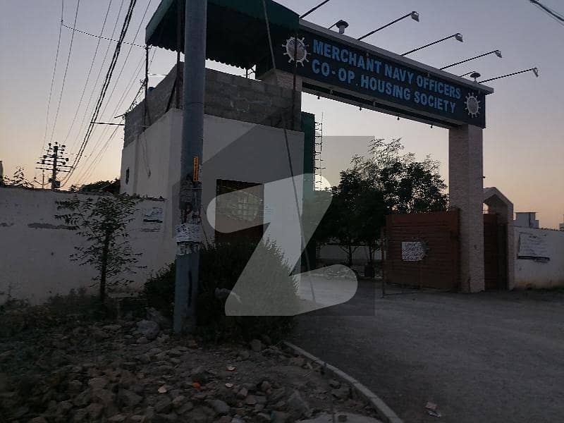 Spacious 120 Square Yards Residential Plot Available For Sale In Pakistan Merchant Navy Society