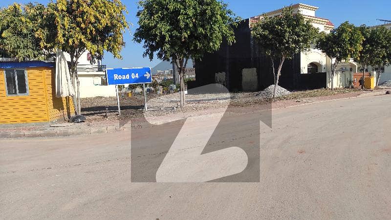 SECTOR C2 KANAL PLOT ROAD 5B BOULEVARD PLOT POSSESSION UTILITY CHAREGS PAID PLOT FOR SALE IN BAHRIA ENCLAVE ISLAMABAD
