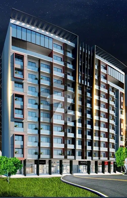 2 Bed Drawing Lounge Luxury Apartment On Booking Available In Precinct 4 Bahira Town Karachi