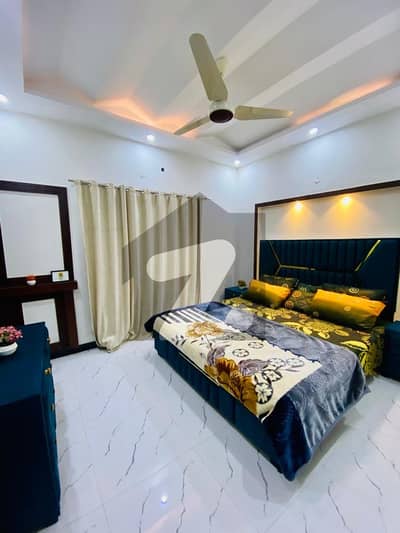 Fully Furnished 2 Bed Room Flat TV Lounge Kitchen Available For Rent In Bahria Town Lahore