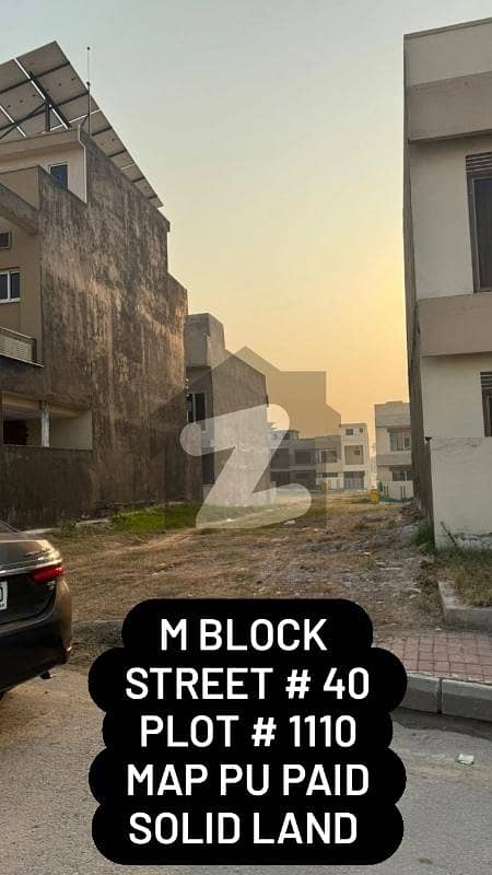 5 Marla Plot For Sale Sector M Bahria Town Phase 8, Rawalpindi