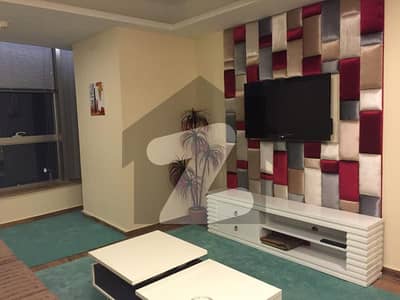 Corner Fully Furnished Two Bedroom Apartment Available For Rent In The Centaurus Islamabad.