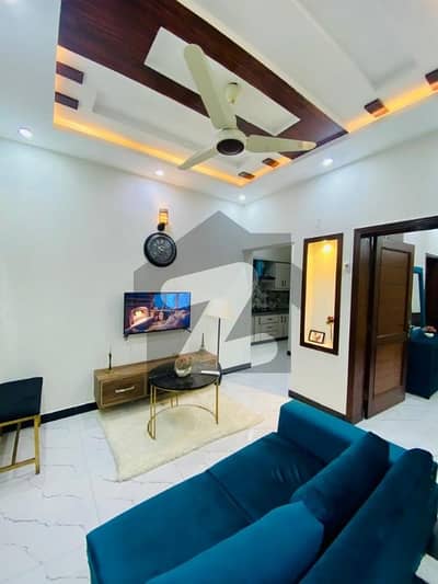 Vip 05 Marla Luxry Furnished Upper Portion For Rent In Bahria Town