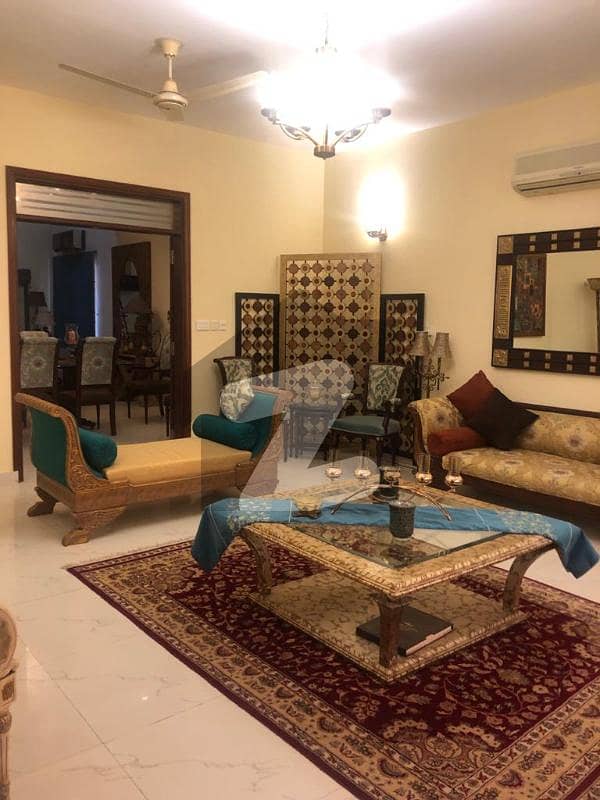 500 Sq. Yds. Well Maintained Full Furnished Super Luxurious Bungalow For Rent At Khayaban-E-Muslim, DHA Phase 6