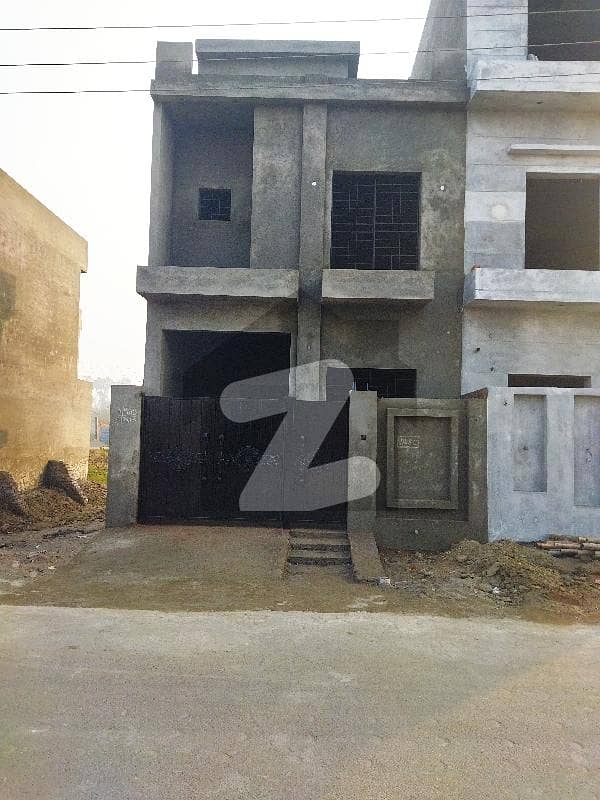3.5MARLA HOUSE GREY STRUCTURE DOUBLE STORY MODERN DESIGN FOR SALE