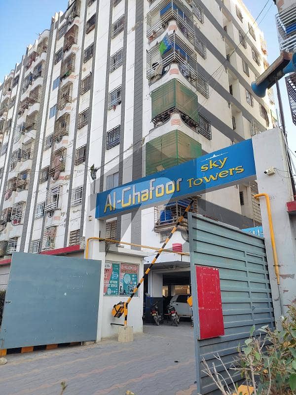 Flat For Rent In Al Ghafoor Sky Tower Sector 11/A North Karachi