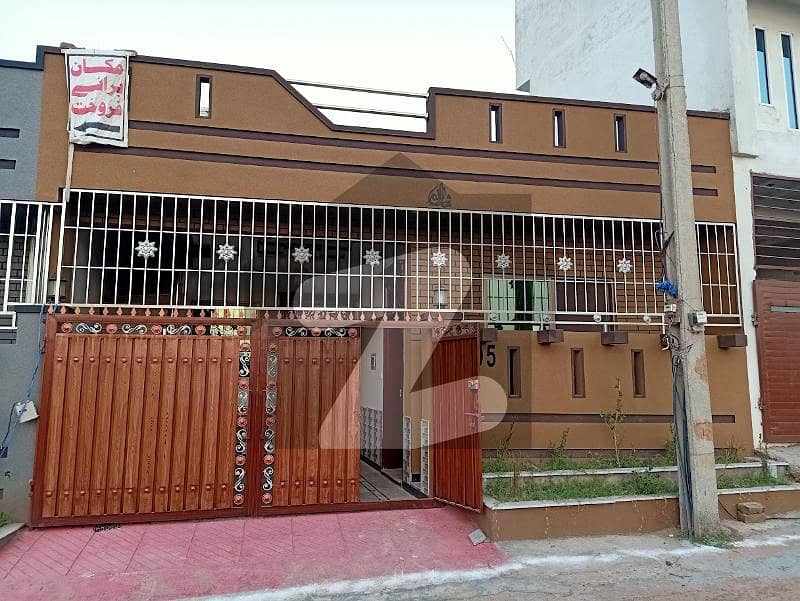 Single Floor 5 Marla House For Sale Ghouri Town Phase 4A