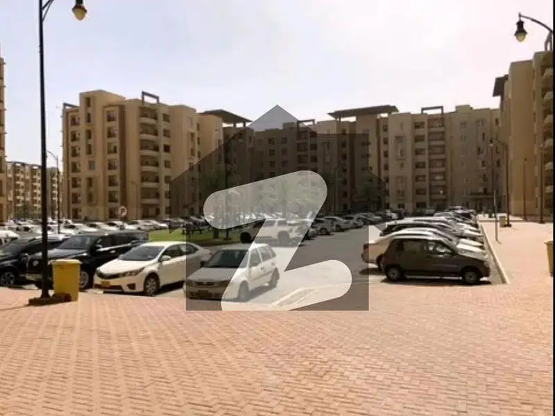West Open Compound Facing 3 Bed Apartment For Sale In Bahria Town Karachi Precinct 19 - Tower 7
