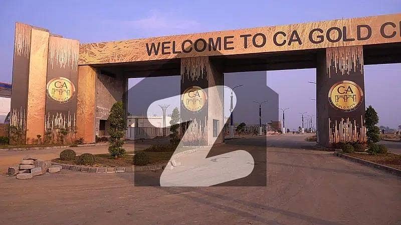 10 Marla Residential Plot Is Available For Sale In CA Gold City Sialkot