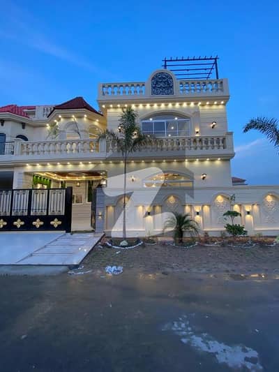 7 Marla Most Luxurious Corner Plus Facing Park Triple Storey House Available For Sale