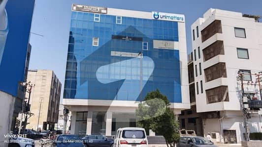 Three Side Corner 2500 Square Feet Showroom With Full Basement On Upmost Prime Location Of Big Bukhari Commercial DHA Phase 6 Is Available For Rent
