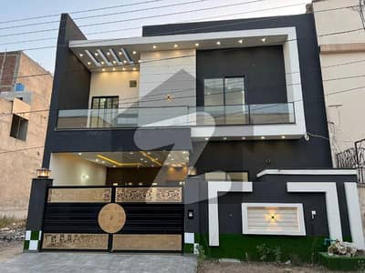 Eden Garden Society Boundary Wall Canal Road Faisalabad 5 Marla Double Story Brand New House For Sale