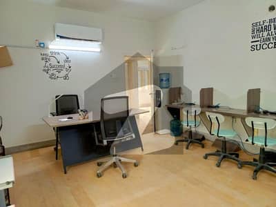 Road Facing Ground Floor Office Available for Rent in Gulshan-E-Iqbal