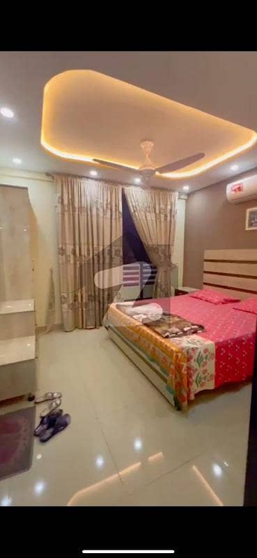 Furnished Flat Facing Eiffel Tower Bahria Town