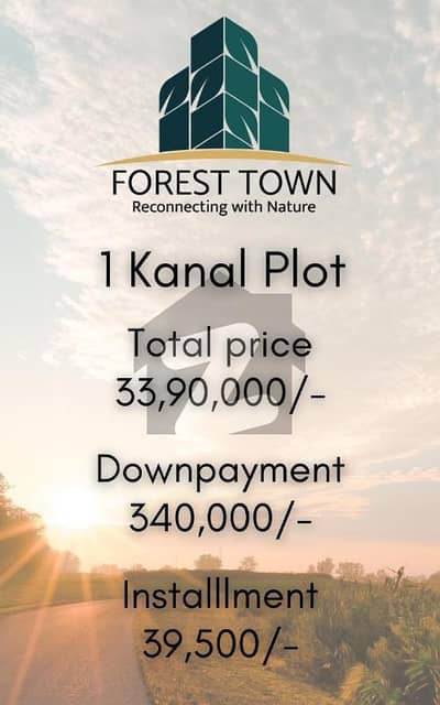 Book 1 Kanal Plot File In Forest Town With 340,000 Only