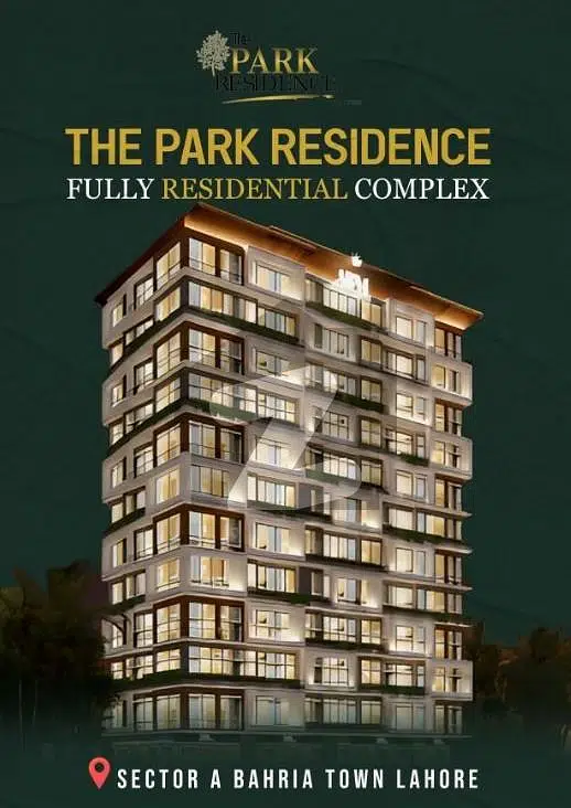 1 Bed Apartment For Sale, The Park Residence, Sector A, Bahria Town