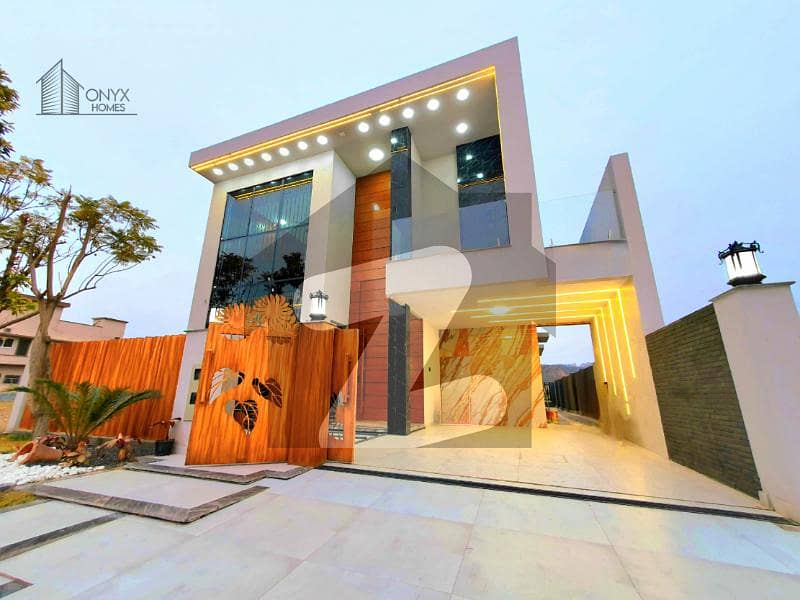 Designer House With Spacious Back Lawn At Height Location In Bahria Overseas