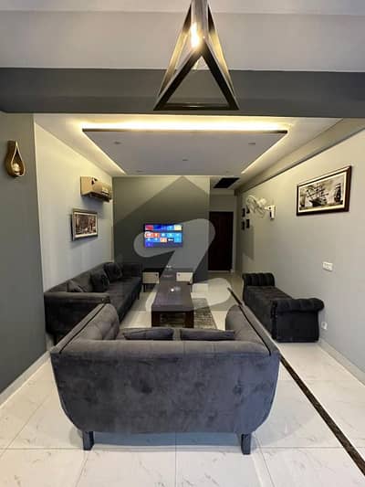 1 BED FURNISHED FLAT FOR SALE IN SECTOR E HOT LOCATION BAHRIA TOWN LAHORE