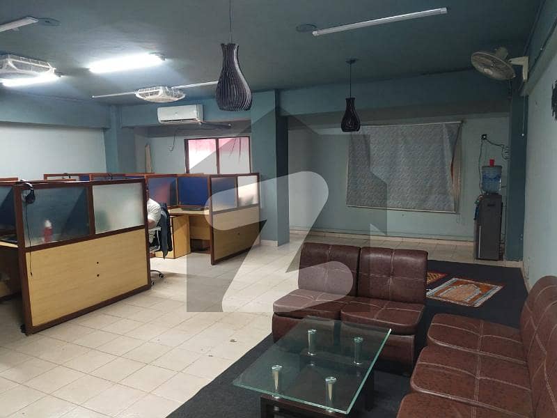 1000 Sq Ft SEMI FURNISHED OFFICE Is Available In Shahra E Faisal 24/7 Building