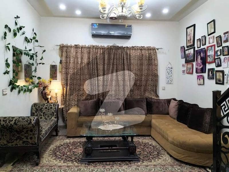 10 Marla furnished house's lower portion available for rent