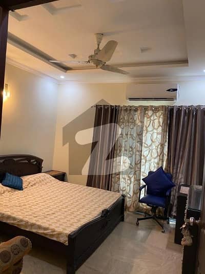 For females 1 bedroom with attached bathroom fully furnished available for rent dha phase 5 prime location near lums university