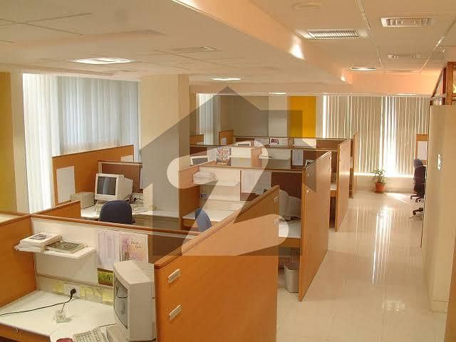 SEMI FURNISHED OFFICE IS AVAILABLE ON THE RENT INTHR COMMERRICAL BUILDINGS AT SHAHRE E FAISAL