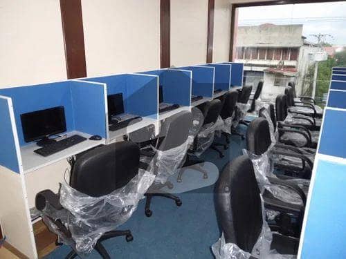 FURNISHED OFFICE IS AVAILABLE ON THE RENT IN THE COMMERCIAL BUILDING AT SHAHRA E FAISAL Karachi