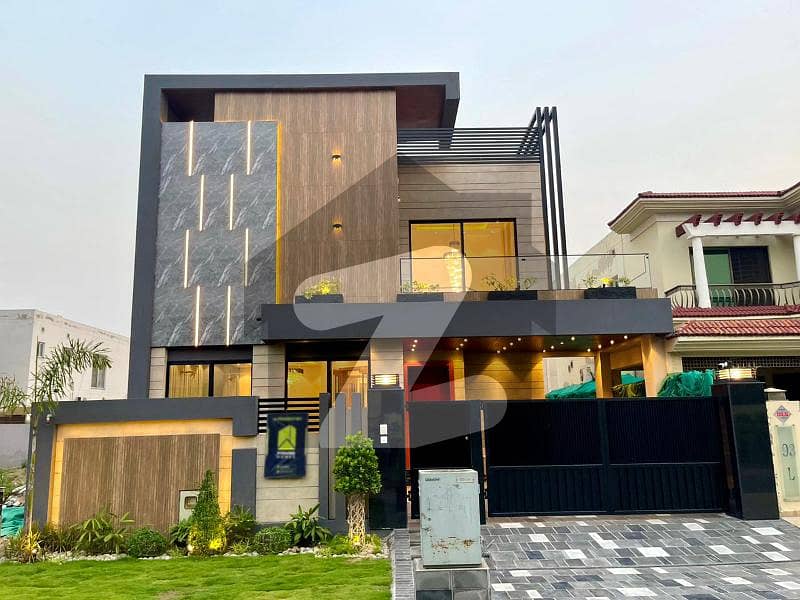 10 Marla Unique Modern Design House For Sale In Prime Location Of DHA