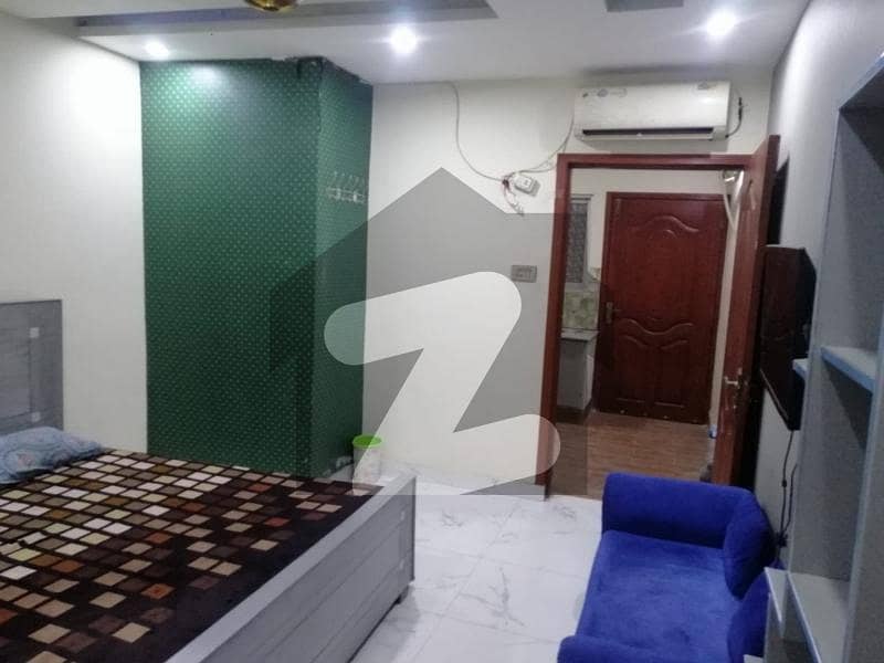 1 Bed Ed Full Furnished Flat For Rent In Johar Town Phase 2