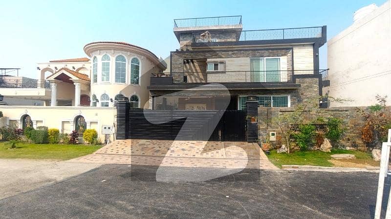 5 Beds 1 Kanal Brand New House For Sale In Eden City DHA Phase 8 Airport Road, Lahore.