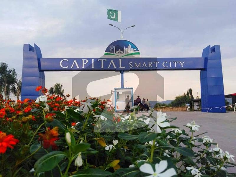 7 marla 25.90 lac overseas east F block plot capital smart city