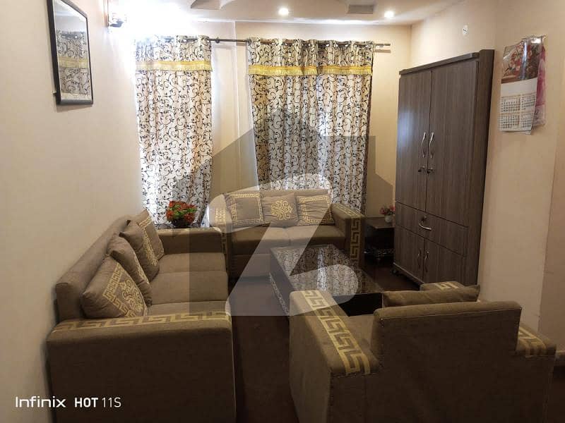 1 BEDROOM FULLY FURNISHED APARTMENT FOR RENT IN SECTOR C BAHRIA TOWN LAHORE