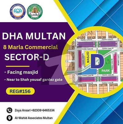 Sector-D 8 Marla Commercial available for sale