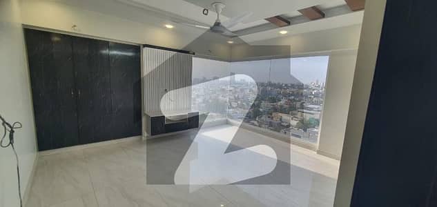 LEASED 4 BEDROOMS DRAWING ROOM LOUNGE KITCHEN FLAT ON MAIN SHAHRAH E FAISAL FOR SALE