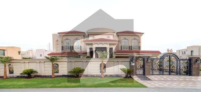2 Kanal Brand New Spanish Design Most Beautiful Fully Furnished Bungalow For Sale At Prime Location Of Dha Lahore