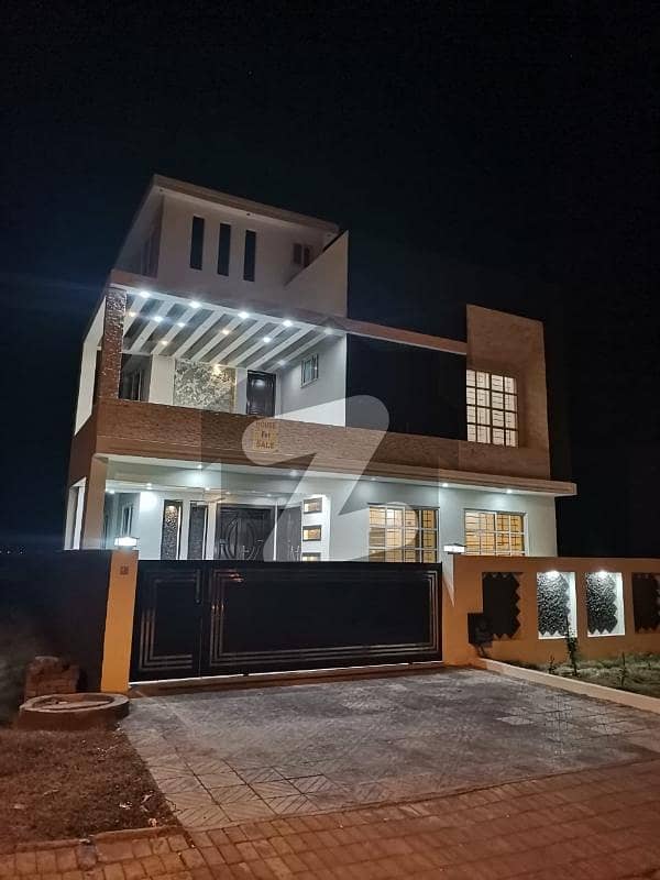 10 Marla Brand New Designer Full House Available For Rent Bahria town phase 8 Rawalpindi