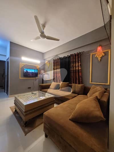 Fully Furnished Two-Bedroom Apartment for Rent in Diamond Mall, Gulberg Greens, Islamabad"