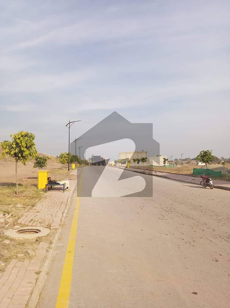 10 Marla Residential Plot Front Back Open Available For Sale In Sector F1 Bahria Enclave Islamabad