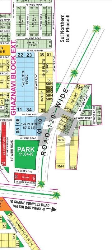 13 Marla Excess Land Plot In Ghaznavi Extension Bahria Town Lahore