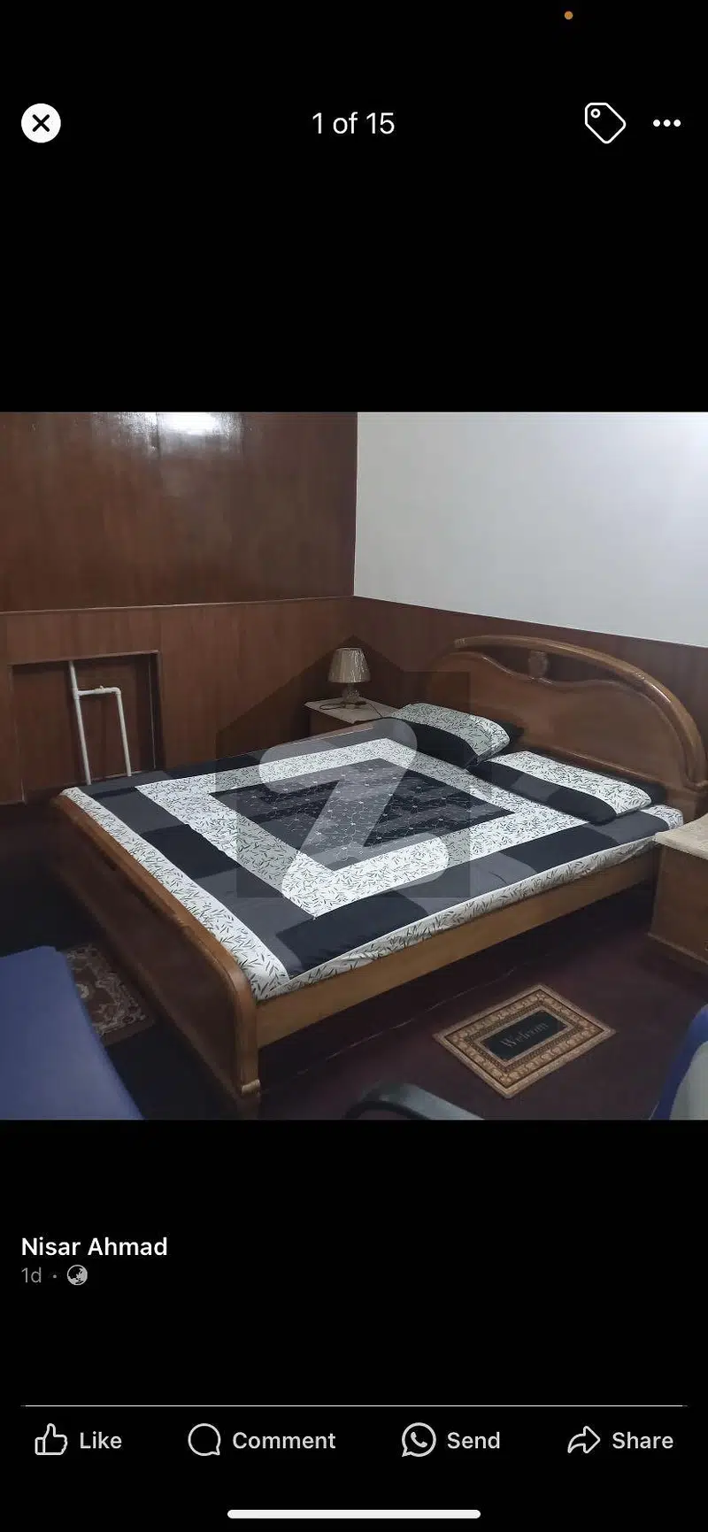 Single Furnished Room For Rent In Islamabad G9 For Single Person