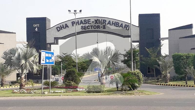 8Marla Residential Plot For Sale in DHA Phase 11, Rahbar Sector 1