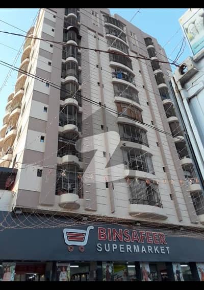 ال مینال ٹاور گلستانِِ جوہر ۔ بلاک 3,گلستانِ جوہر,کراچی میں 2 کمروں کا 5 مرلہ فلیٹ 1.45 کروڑ میں برائے فروخت۔
