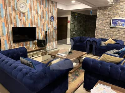 3 Bed Full Furnished Luxury Apartment For Sale In Pine Heights D-17 Islamabad